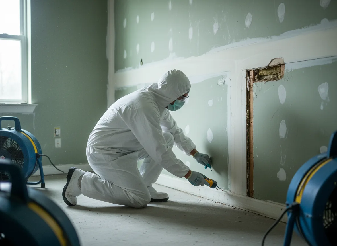 Water Damage Restoration company in Peru, VT